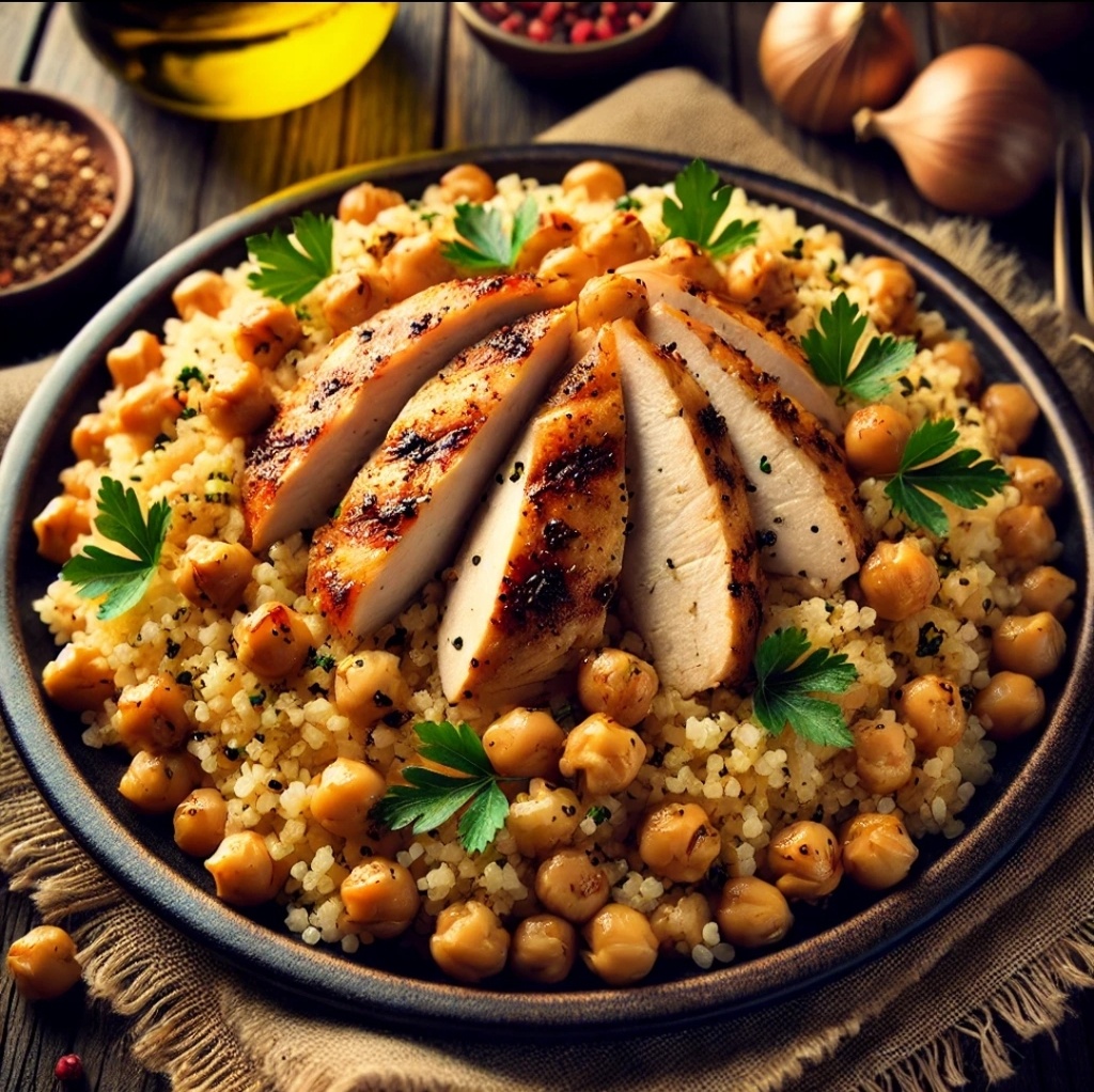 Chicken Borghol & Hommos 500 g