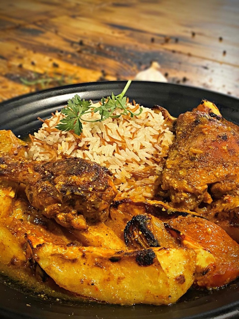 Oven Chicken & Potatoes 500 g / Rice 250 g