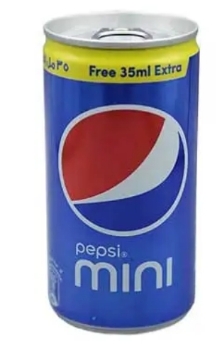 Pepsi Mini Can 185 ml (HOWCK)