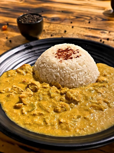 Plate Chicken Carry 400 g / Rice 250 g