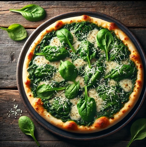 Spinach Pizza Medium