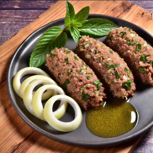 Raw Plate Kibbeh